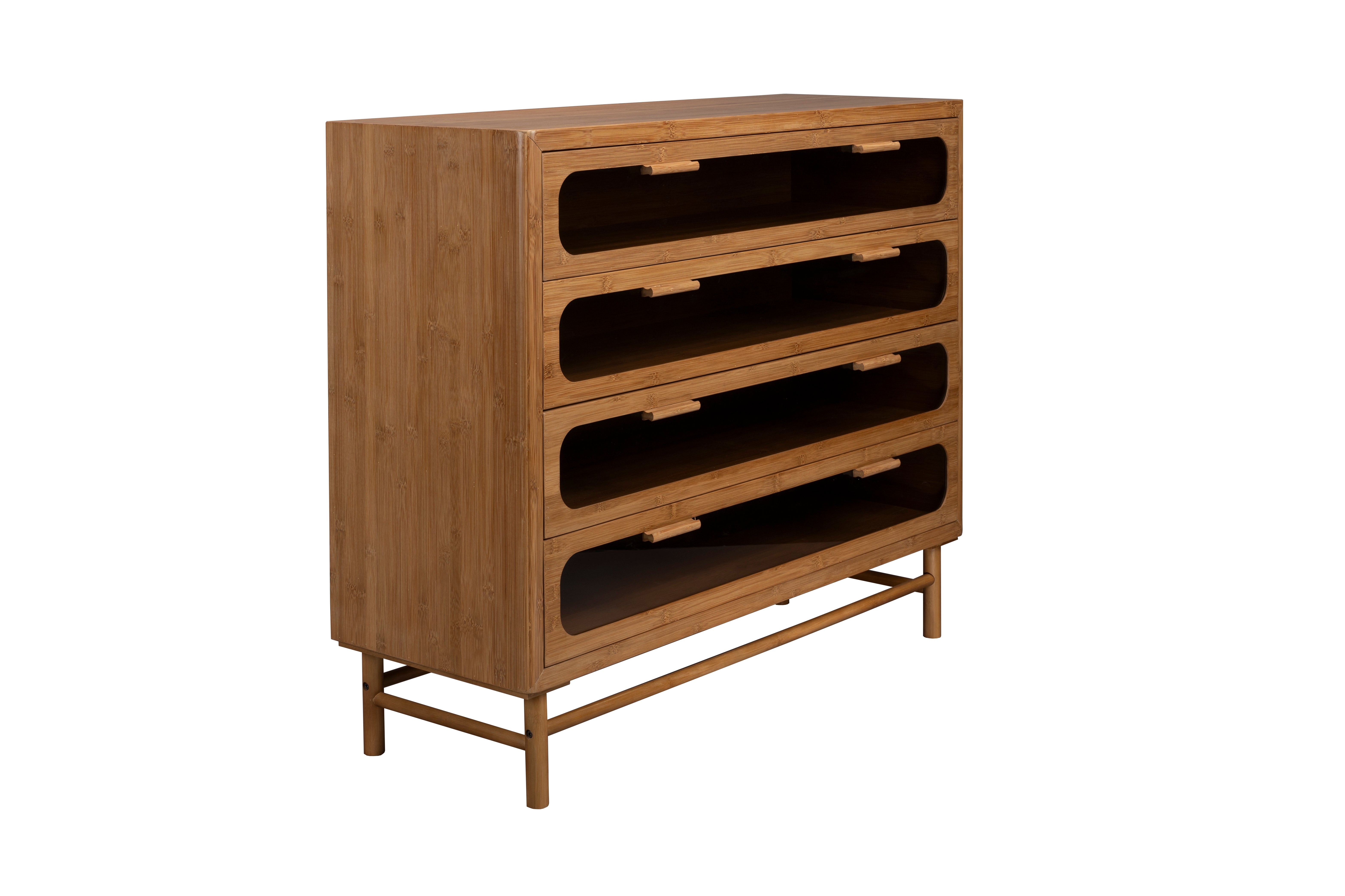 Dutchbone Caroun Natural Bamboo Chest of Drawers